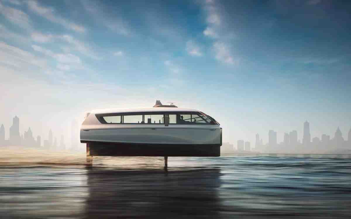 Ce bateau électrique va révolutionner les transports en commun, adieu le métro