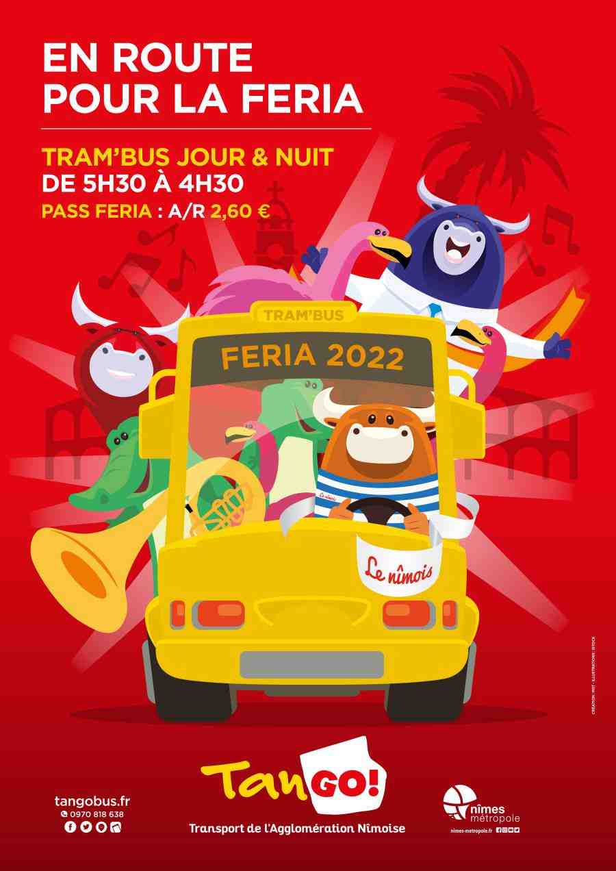 Nîmes - Foire de Nîmes : Les transports en commun Agglo accompagneront vos festivités