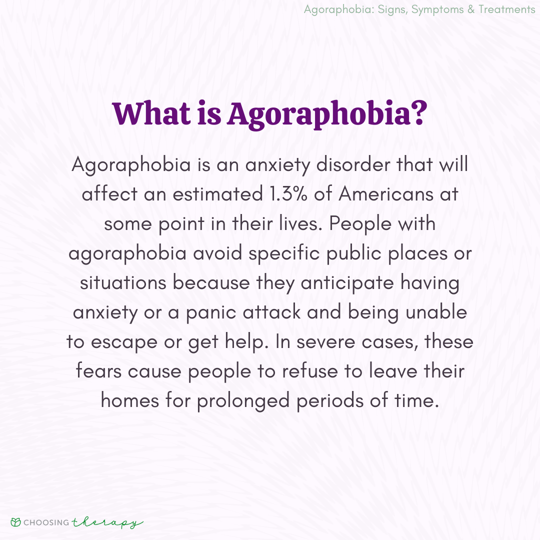 C'est quoi l'agoraphobie ?
