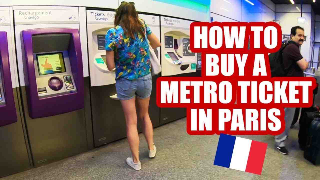 Comment acheter un ticket métro ?