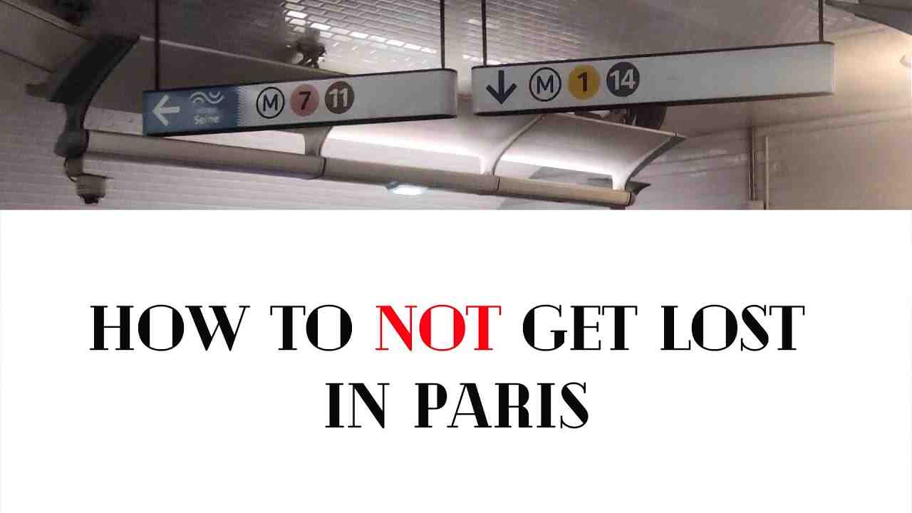Comment ne pas se perdre dans le métro parisien ?