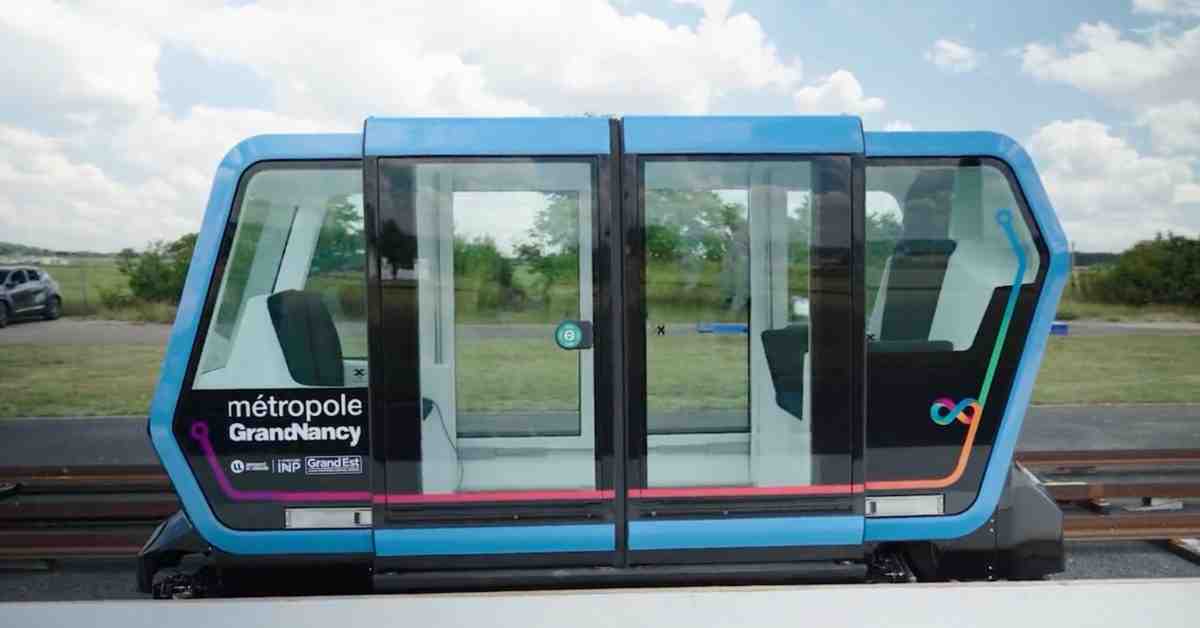 Dès 2026, Nancy accueillera un nouveau moyen de transport : l'Urbanloop