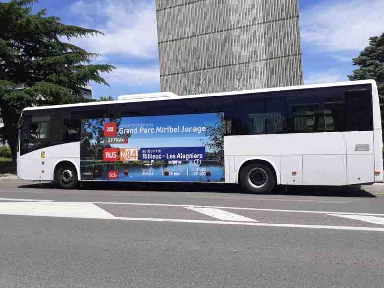Lyon : nouvelle ligne de bus reliant Vaise et Vénissieux au parc de Miribel Jonage
