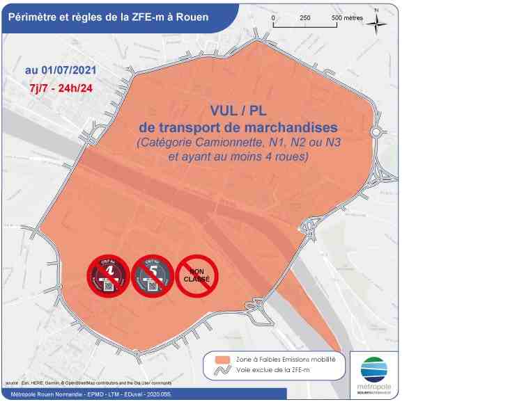 A Rouen, la future zone à faibles émissions inquiète les usagers, Metropolis répond