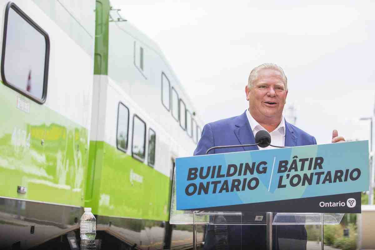 Le gouvernement de l'Ontario annonce le retour à longueur d'année du service de train GO la fin de semaine vers Niagara | Salle de presse de l'Ontario