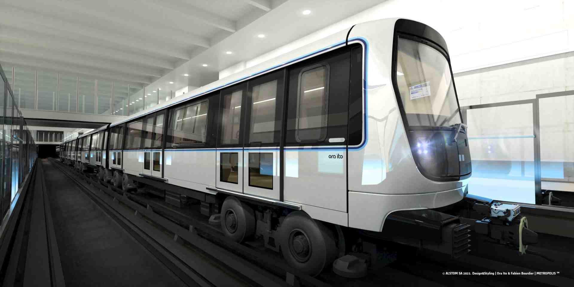 Marseille : La première rame du futur métro est présentée