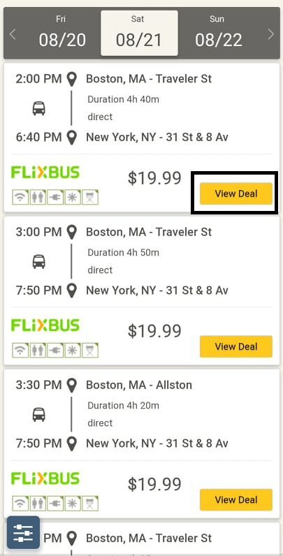Où acheter un carnet de ticket de bus ?