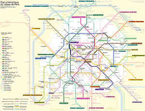 Quelle est la vitesse moyenne du métro parisien ?