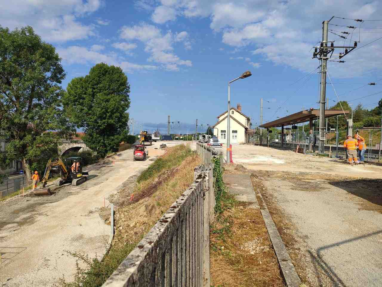 Un grand projet de modernisation de la gare de Mouchard
