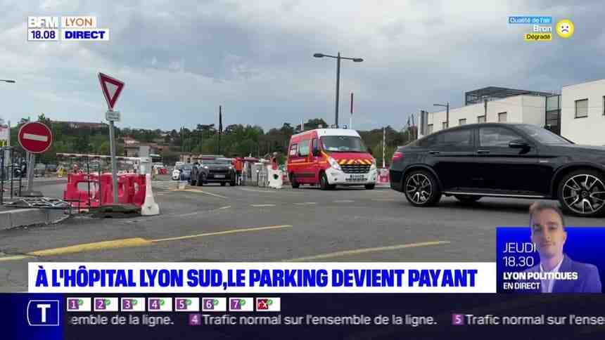 Pourquoi le parking de l'hôpital Lyon-Sud est-il payant ?