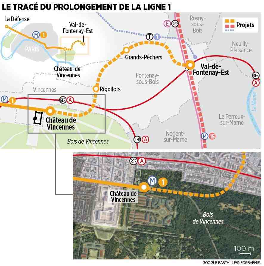 Prolongement de la ligne 1 jusqu'à Fontenay-sous-Bois : la fronde reste contre le projet