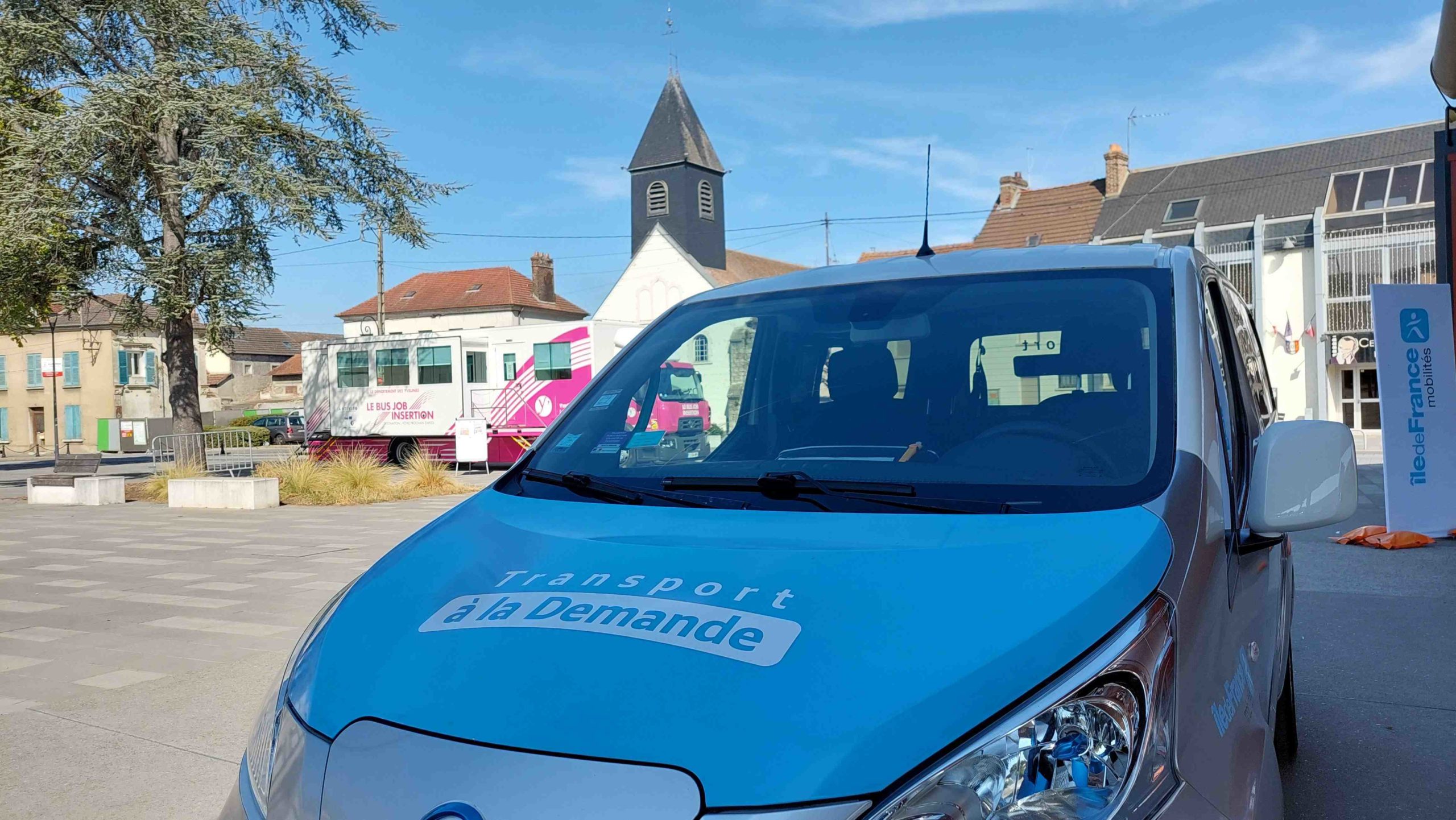 Yvelines : le territoire de Bonnières-sur-Seine découvre les transports à la demande